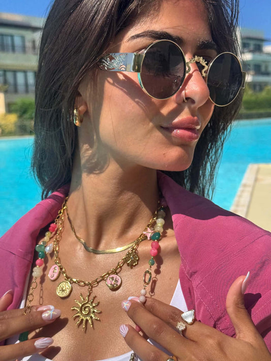 Pink Lagoon Necklace